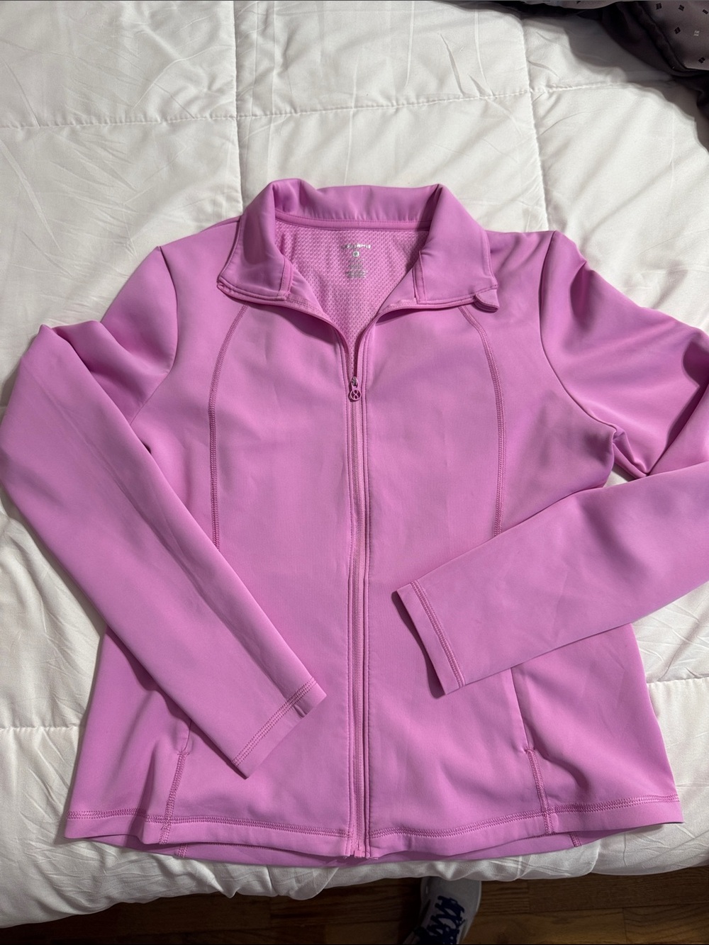 Layer 8 Pink Zip-Front Active Jacket